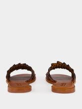 Dragon Diffusion Tan Zig Zag Sandals