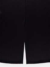 Altuzarra Benji Black Silk Midi Skirt