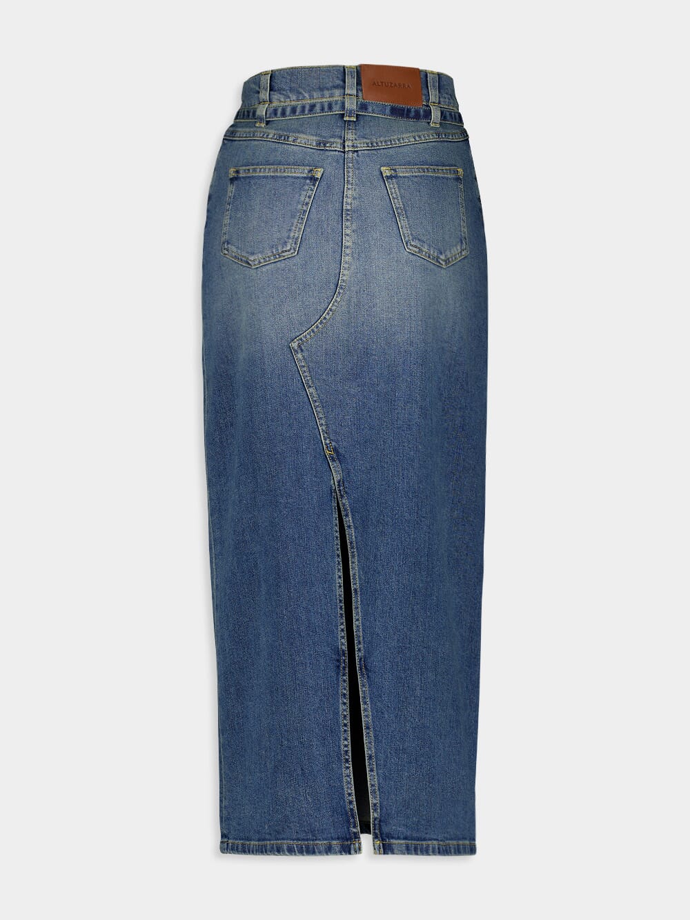 Dean Organic Denim Midi Skirt