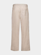 Frescobol Carioca Sand Luan Tropical Wool Trousers