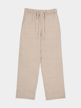 Frescobol Carioca Sand Luan Tropical Wool Trousers