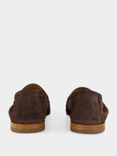 Frescobol Carioca Dark Brown Leme Suede Slipper