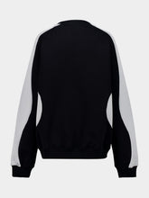 Casablanca Black Colourblock Logo Sweatshirt
