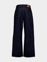 Casablanca Indigo Baggy Cotton Denim Jeans