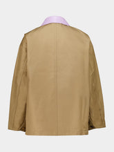 Casablanca Beige Cotton Workwear Jacket