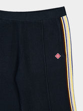 Casablanca Navy Café Culture Wool Track Pants