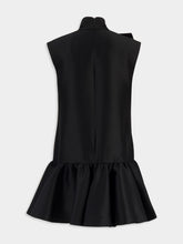 Zimmermann Black Hypnotic Bow Mini Dress