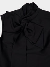 Zimmermann Black Hypnotic Bow Mini Dress