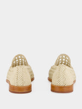 Dragon Diffusion Off-White Dolly Leather Mocassins