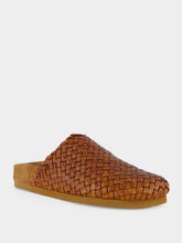 Dragon Diffusion Tan Footbed Leather Mules