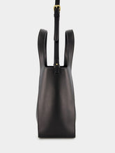 Stella McCartney Black Logo Faux-Leather Tote
