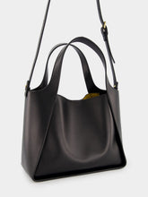 Stella McCartney Black Logo Faux-Leather Tote