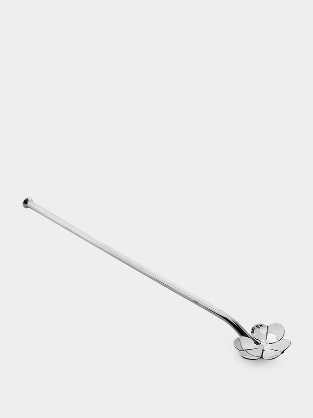 Clover Silver Refreshment Spoon