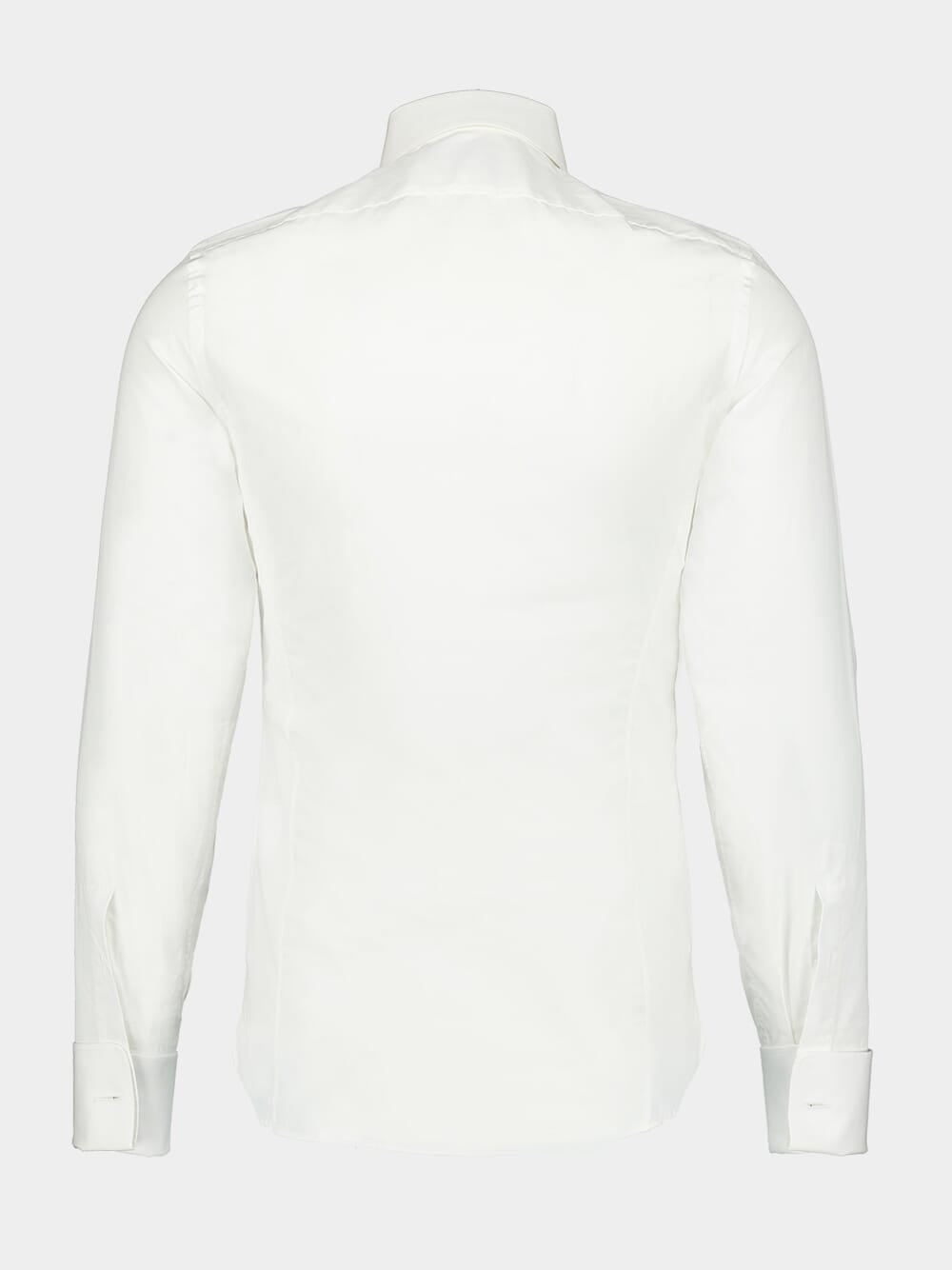 White Tailored Cotton Shirt