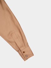 Zimmermann Biscuit Relaxed Tie Shirt