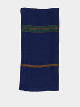 Libeco Gia Blue and Green Linen Napkin