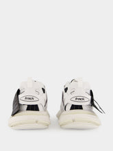 Balenciaga White and Black Track Shirt Sneakers