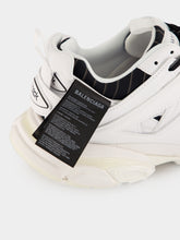 Balenciaga White and Black Track Shirt Sneakers