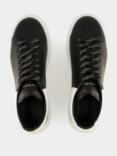 McQueen Black and White Oversized Sneakers