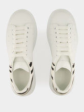 Alexander McQueen White Oversized Zebra Heel Sneakers