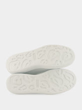 Alexander McQueen White Oversized Zebra Heel Sneakers