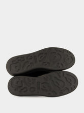 Alexander McQueen Black Oversized Leather Sneakers