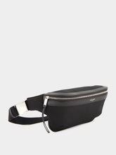 Saint Laurent Black Canvas Belt Bag
