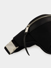 Saint Laurent Black Canvas Belt Bag