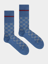 Gucci GG Monogram-Pattern Cotton Socks