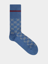 Gucci GG Monogram-Pattern Cotton Socks