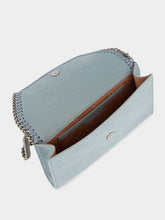 Stella McCartney Ice Blue Falabella Wallet Crossbody