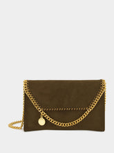 Stella McCartney Mocha Falabella Crossbody Wallet