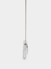Stella McCartney Silver Falabella Metallic Crossbody Bag