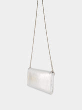 Stella McCartney Silver Falabella Metallic Crossbody Bag