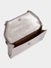 Stella McCartney Silver Falabella Metallic Crossbody Bag
