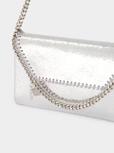 Stella McCartney Silver Falabella Metallic Crossbody Bag