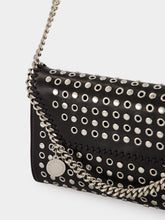 Stella McCartney Black Falabella Studded Crossbody Bag