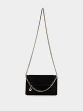 Stella McCartney Black Falabella Beaded Crossbody Bag