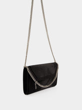 Stella McCartney Black Falabella Beaded Crossbody Bag
