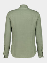Boglioli Green Long-Sleeved Shirt