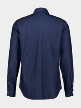 Boglioli Navy Regular-Fit Cotton Shirt