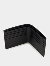Balenciaga Black Cash Square Folded Leather Wallet