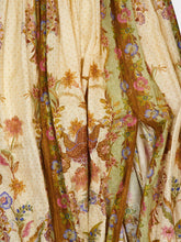 Zimmermann Cream Khaki Indra Cotton Silk Maxi Dress