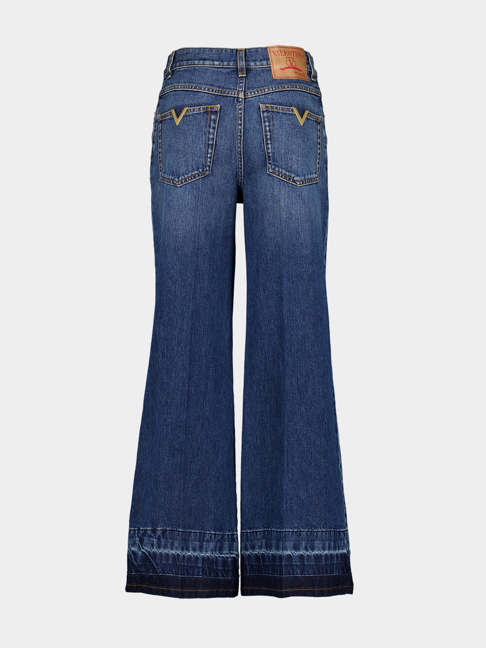 Blue Washed Denim Jeans