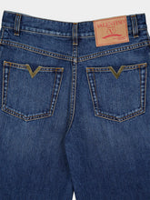 Valentino Garavani Blue Washed Denim Jeans