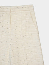 Valentino Garavani Delicate Tweed Wide-Leg Trousers