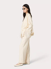 Valentino Garavani Delicate Tweed Wide-Leg Trousers