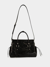 Miu Miu Black Shiny Leather Top-Handle Bag