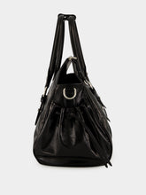 Miu Miu Black Shiny Leather Top-Handle Bag