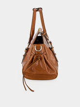 Miu Miu Palisander Shiny Leather Handbag
